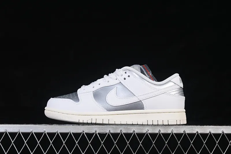 All categories Nk SB Dunk series Nk SB Dunk Low low-top sneakers Nike SB Dunk Low silver low-top casual sneakers IB7311-001
